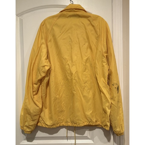 Vintage Team Suzuki Jacket Windbreaker Mens L Yellow 90s Jacket Swingster - Picture 2 of 16